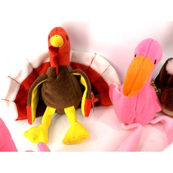 TY Beanie Babies Birds Lot of 9 Vintage - Picture 2 of 6